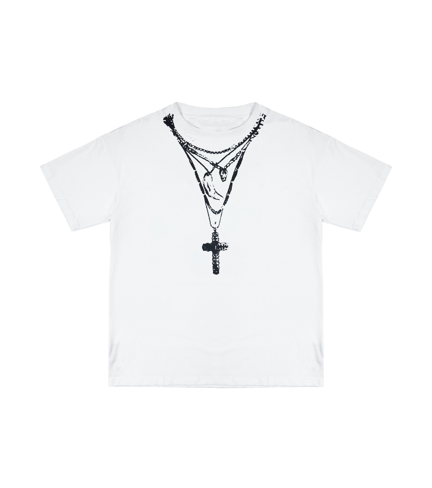 Cross Chain T-Shirt