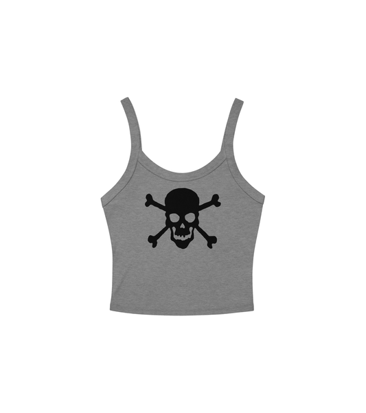 Skull Micro Tank Top